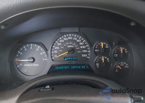 2002 Chevrolet Trailblazer Lt from USA, damaged, VIN 1GNDT13S722324590